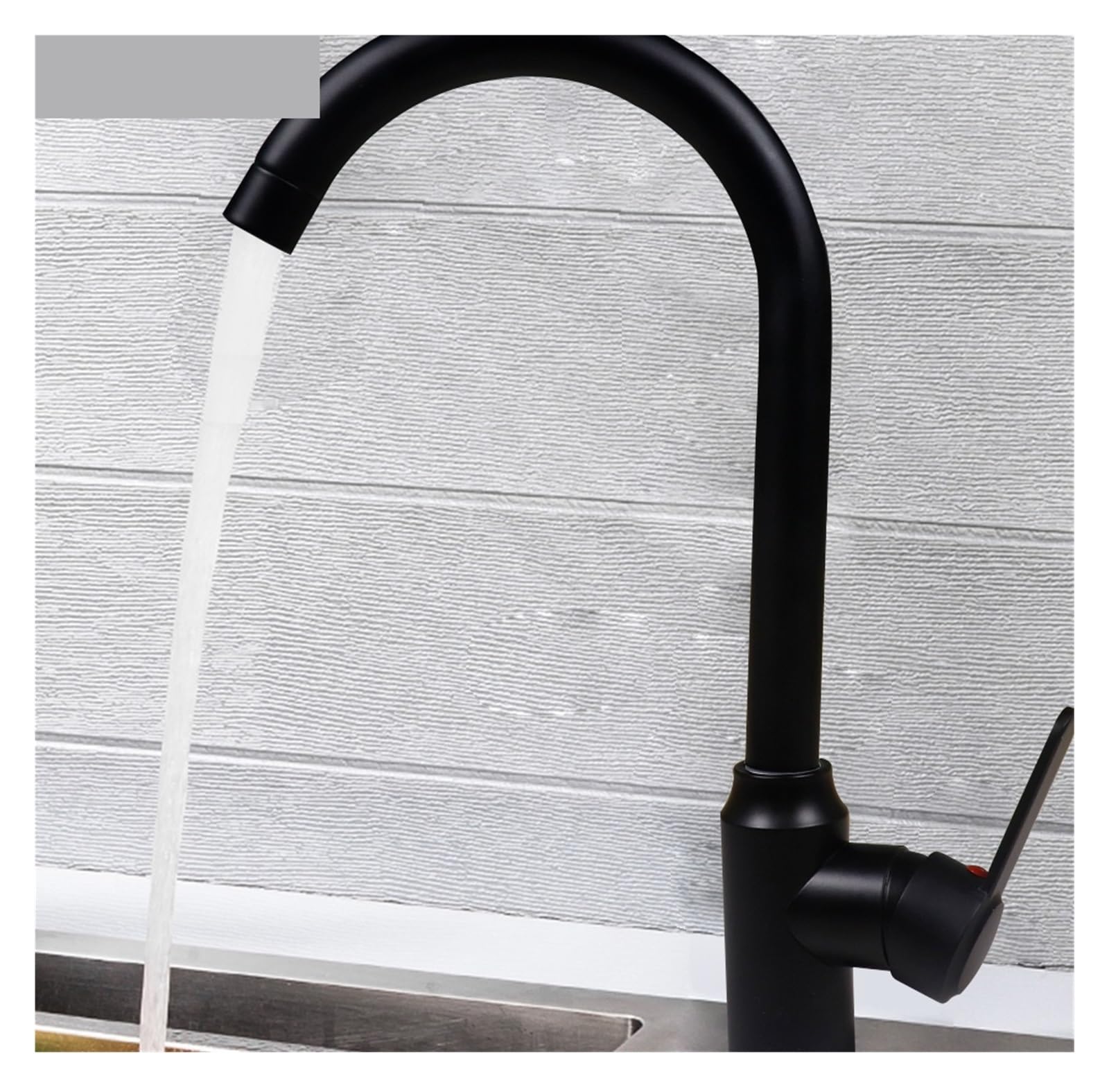 Robinet de cuisine rotatif pour simplifier la vaisselle en famille