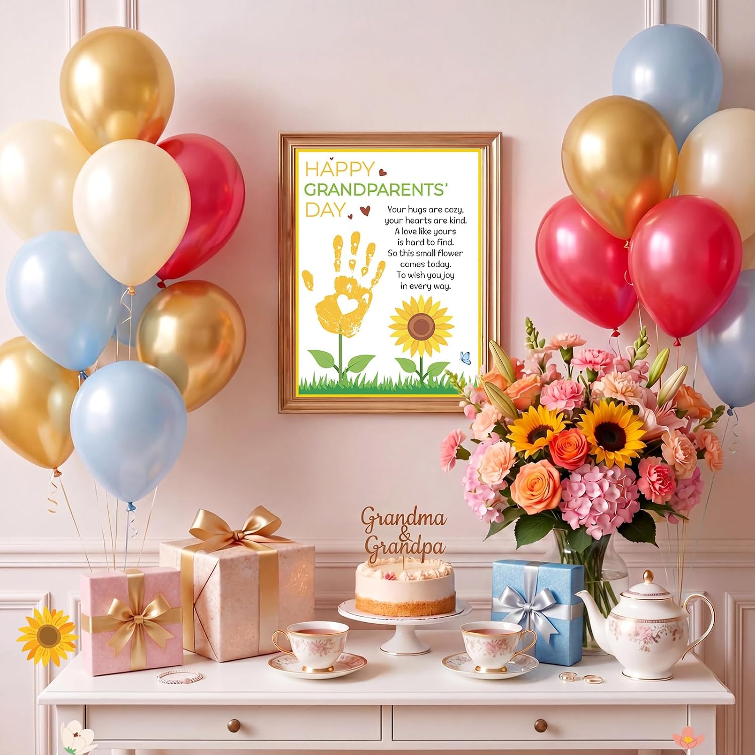 Pajean 30 Grandparents Day Handprint Crafts