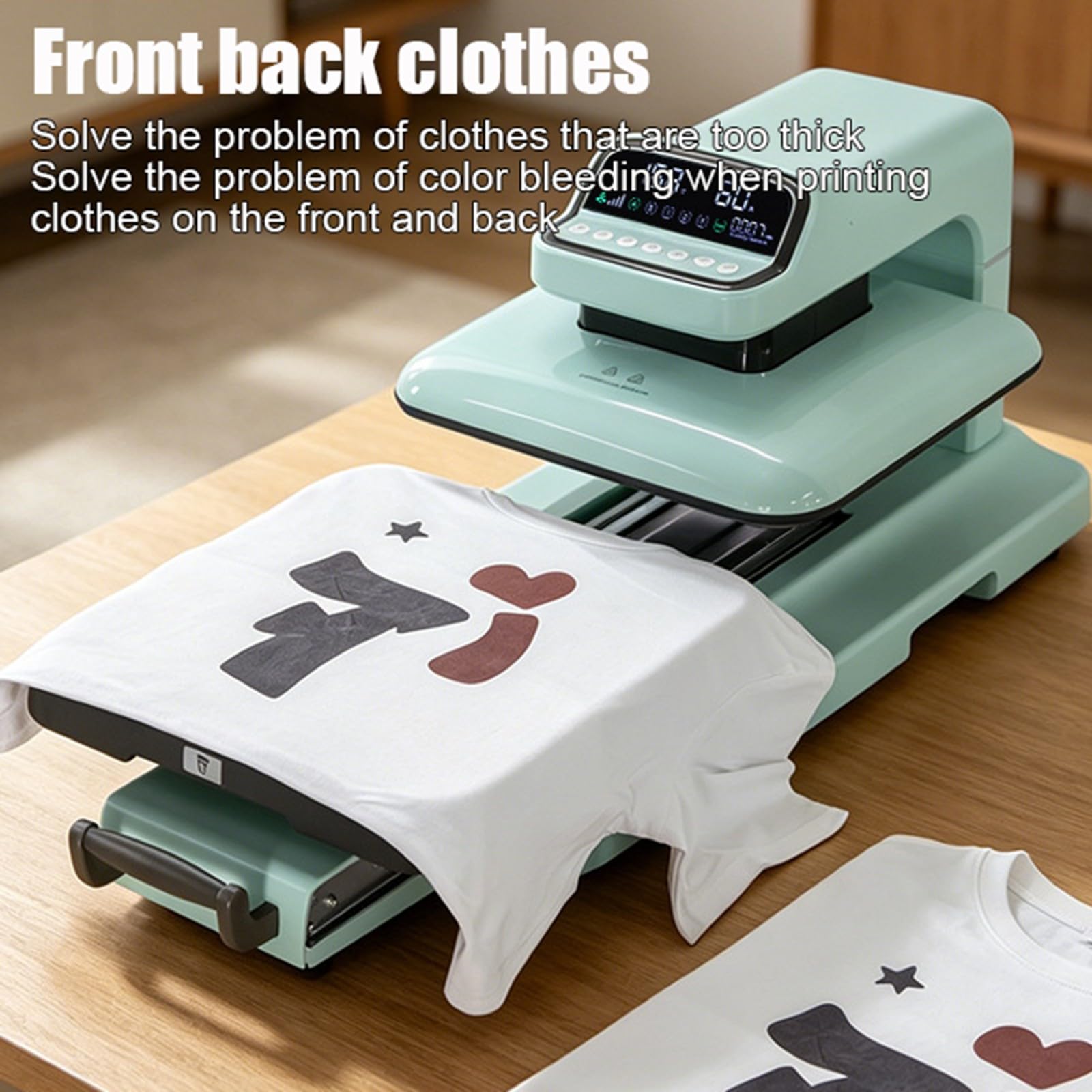 Prensa Térmica Automática Transferencia para Personalizar Camisetas Sudaderas Mantas Toallas Otros Textiles Máquina Sublimación Prensa Térmica Impresora DTF Sublimación Presión Ajustable A,38 * 38cm