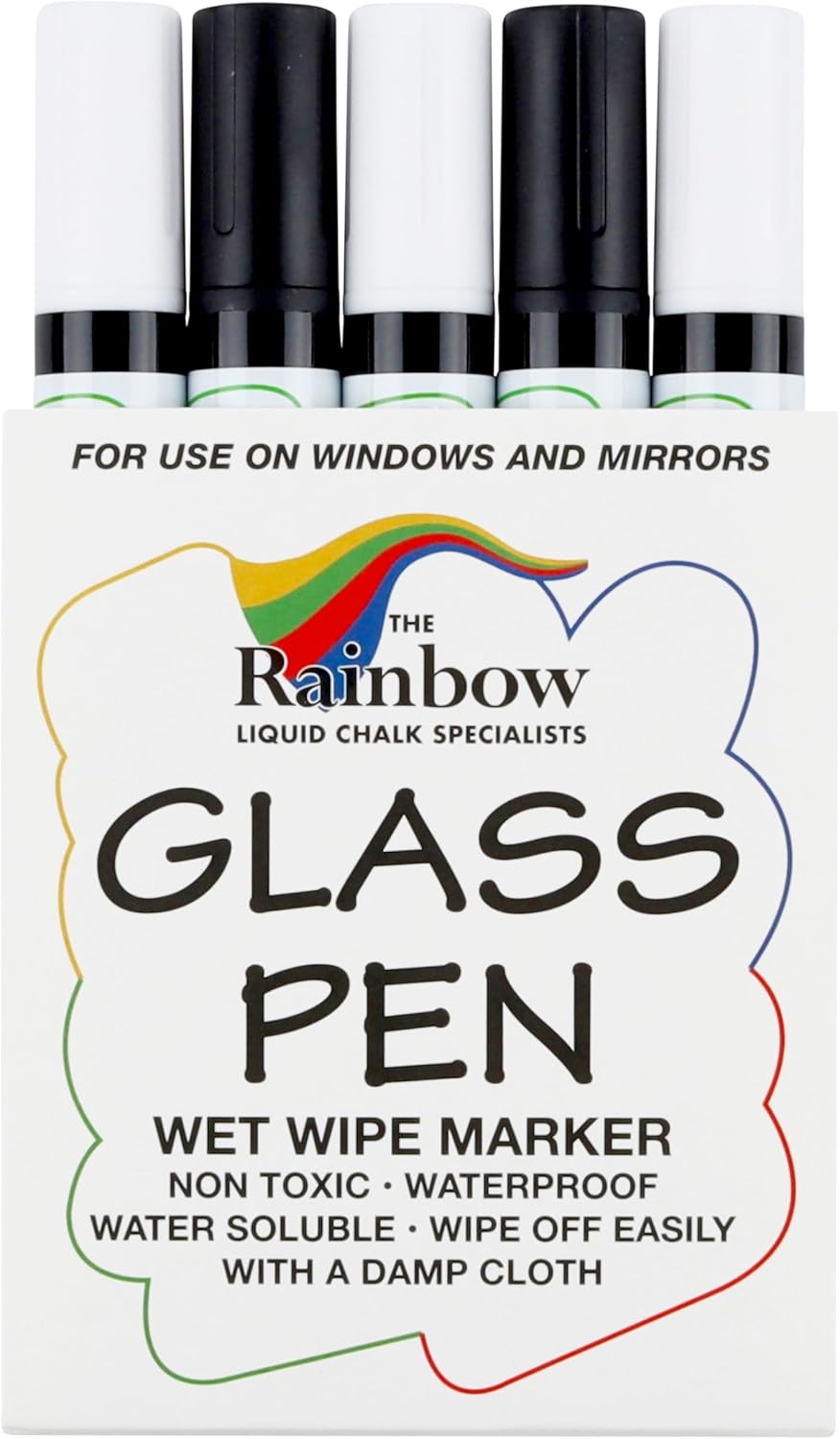 Liquid Chalk Window Markers: for Glass, Car, Mirror Liberia Ubuy
