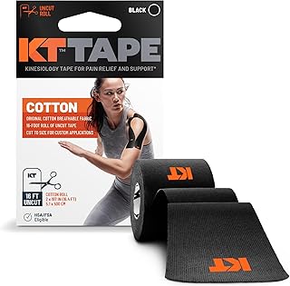 Original Cotton, Elastic Kinesiology Athletic Tape, 16’ Uncut Roll