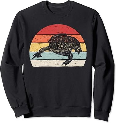 Vintage Retro Spadefoot Toad Sweatshirt