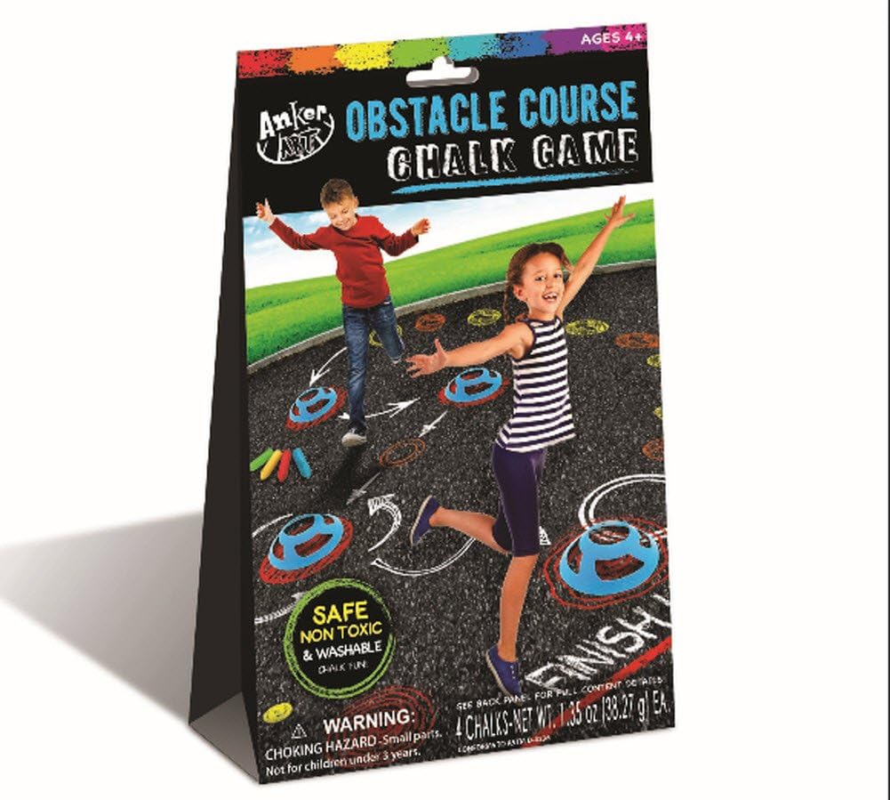 Anker Art Obstacle Course Chalk Game Toys & Games