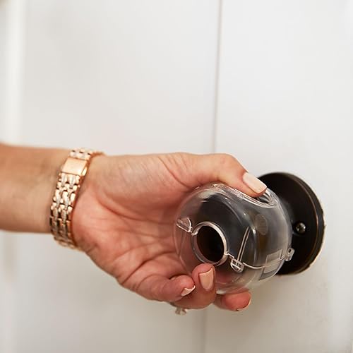 Vista 11 de Safety 1st Parent Grip - Fundas para pomos de puerta, gris/carbón, 4 unidades (paquete de 1)