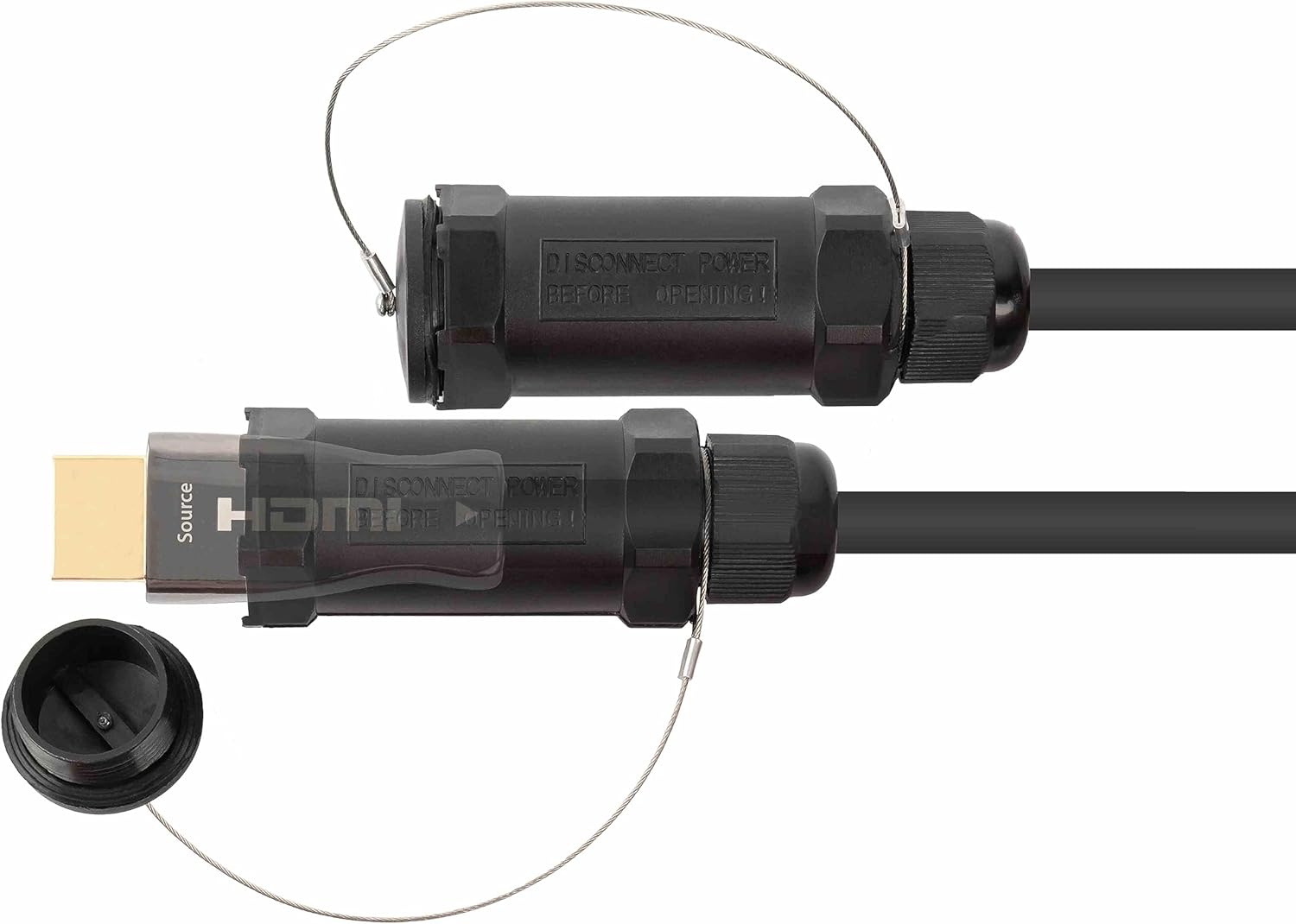 PYTHON AOC Hybrid High-Speed HDMI 2.0b Cable - 70 m - Copper Conductor ...