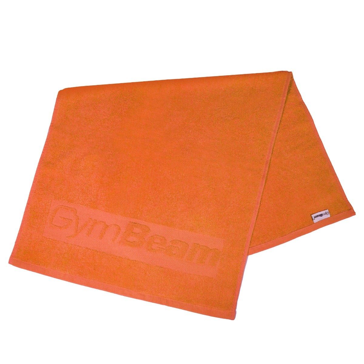 GymBeam Gym Towels 50 x 90 cm, Gym Towel, 100% Cotton, Antibacterial, Anti-Static, Absorbent, Quick Dry, Soft and Durable, (Orange)