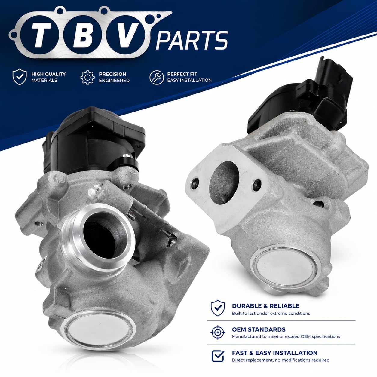 Válvula EGR 1.6 HDI/TDCI 1618.NR 9685640480 9660276280 9672880080 9649358780 Válvula de recirculación de gases de escape para Berlingo Partner C2 C3 C4 206 207 307 5S6Q9D475AA