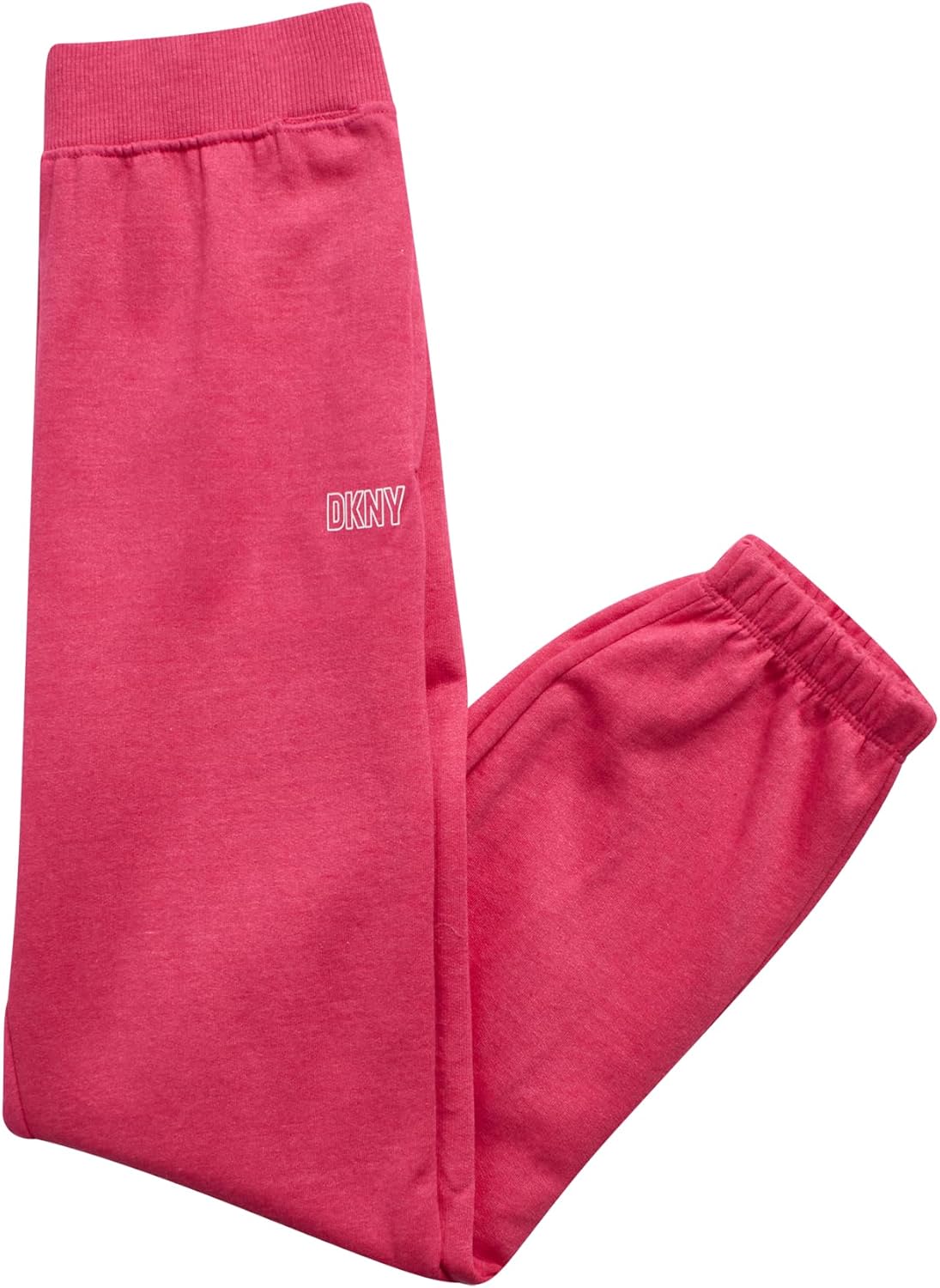DKNY Girls Sweatpants Set - 2 Piece Active Fleece Girls Sweatshirt and Jogger Youth Kids Sweatpants Matching Set (4-16) - Image 5