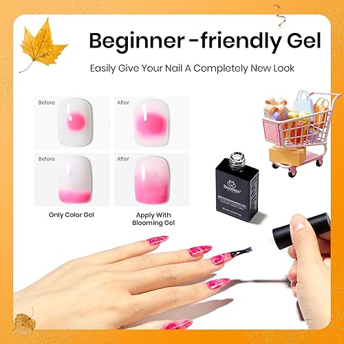 Miniatura 154 de Beetles - Juego de 6 esmaltes de uñas en gel color rojo borgoña, morado, lila, sangría para glamour de primavera, permanentes, para lámpara LED/UV