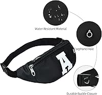 Vista 67 de Riñonera para hombres y mujeres, impermeable, para deportes, para viajes, senderismo, correr