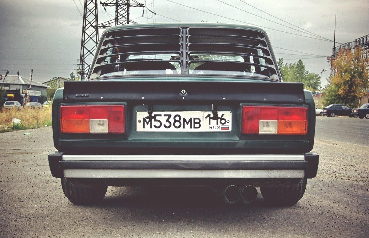 RisingTuning - Rear Window Louvers Lada Riva NOVA 2101-07 Tuning Grille-Deflector Fiat 124