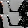 BOGAR TECH DESIGNS para Kia Soul 2023-2025 Eliminación de Cromo Frontal – Kit de Revestimiento de Vinilo Precut, Moldura Blackout Negro Brillante 3