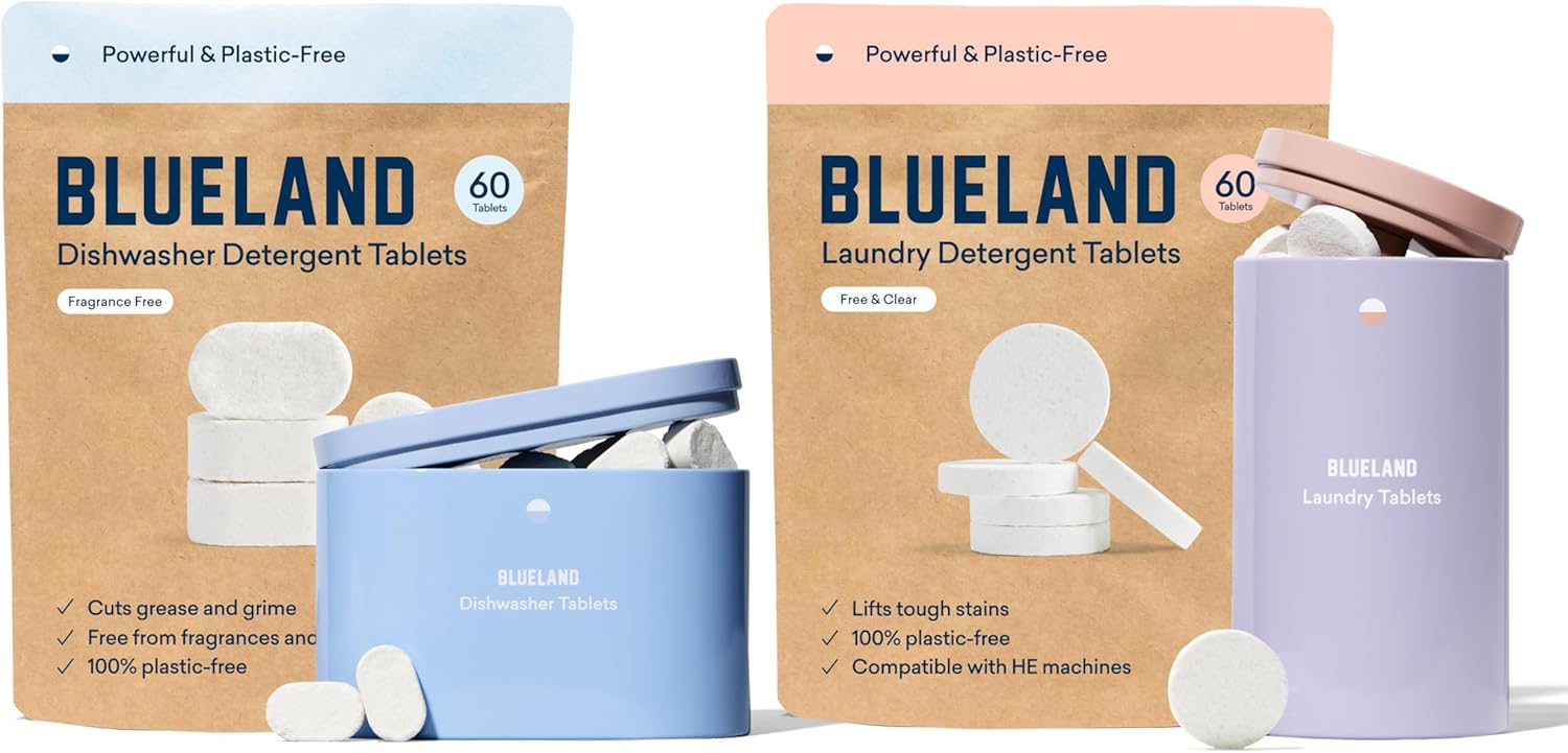 BLUELAND Dishwasher & Laundry Duo Dishwasher Detergent