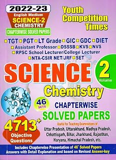 Youth Competition Times Science -Chemistry Volume 2, Chapterwise Solved Papers | TGT | PGT | GIC | GDC | DIET | English Me... Price In India