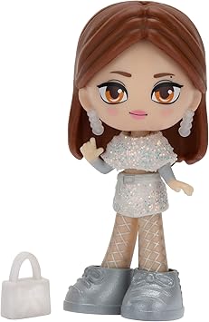 BlackPink Ddu-Du Ddu-Du, Featuring 3-inch Lisa, Jisoo, Rose, and Jennie K-pop Dolls, 20 Interchangeable Accessories, Including Exclusive Accessories