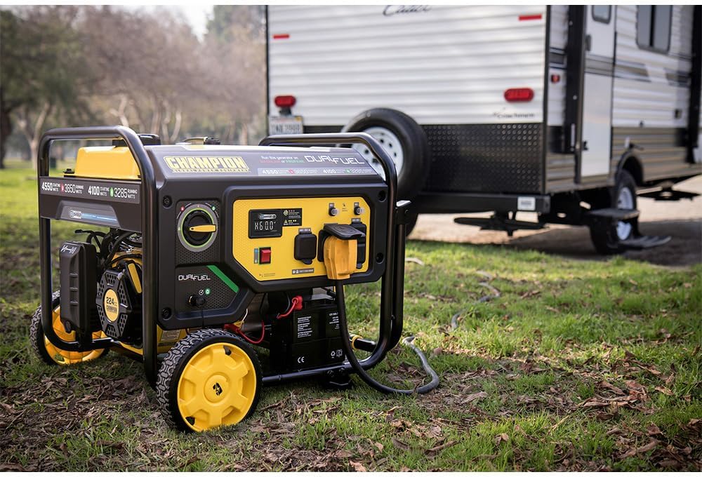 Champion Power Equipment 3650W Dual Fuel Electric Start Generator - Model 201504
