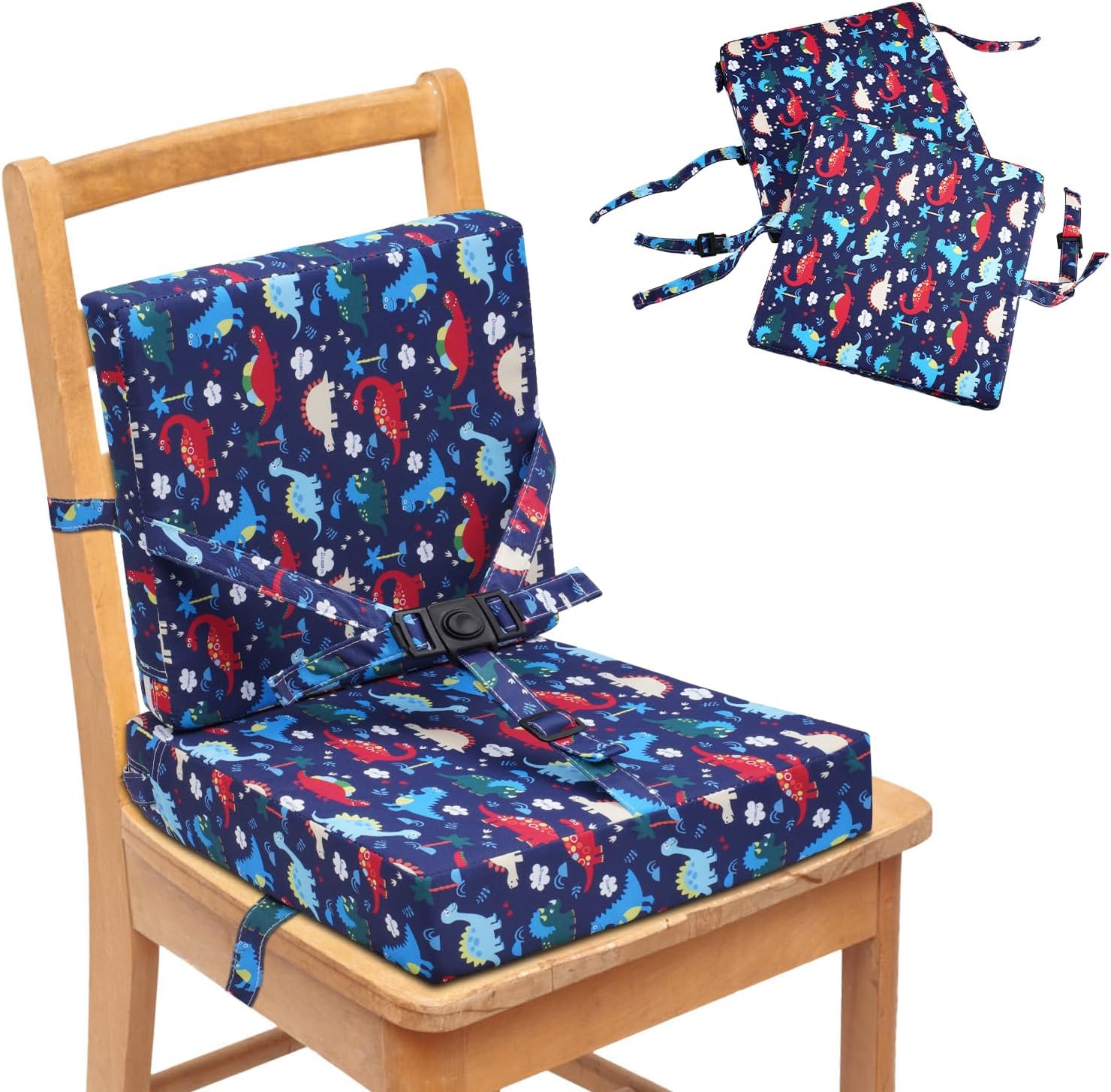 Toddler Booster Seat for Dining Chair, Baby Booster Seat Portable High