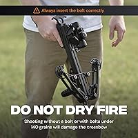 Vista 8 de BALLISTA BAT Compound Mini Crossbow - Small Crossbow for Hunting, Fishing and Target - 300 FPS, 130 Lbs, 2.46 lbs