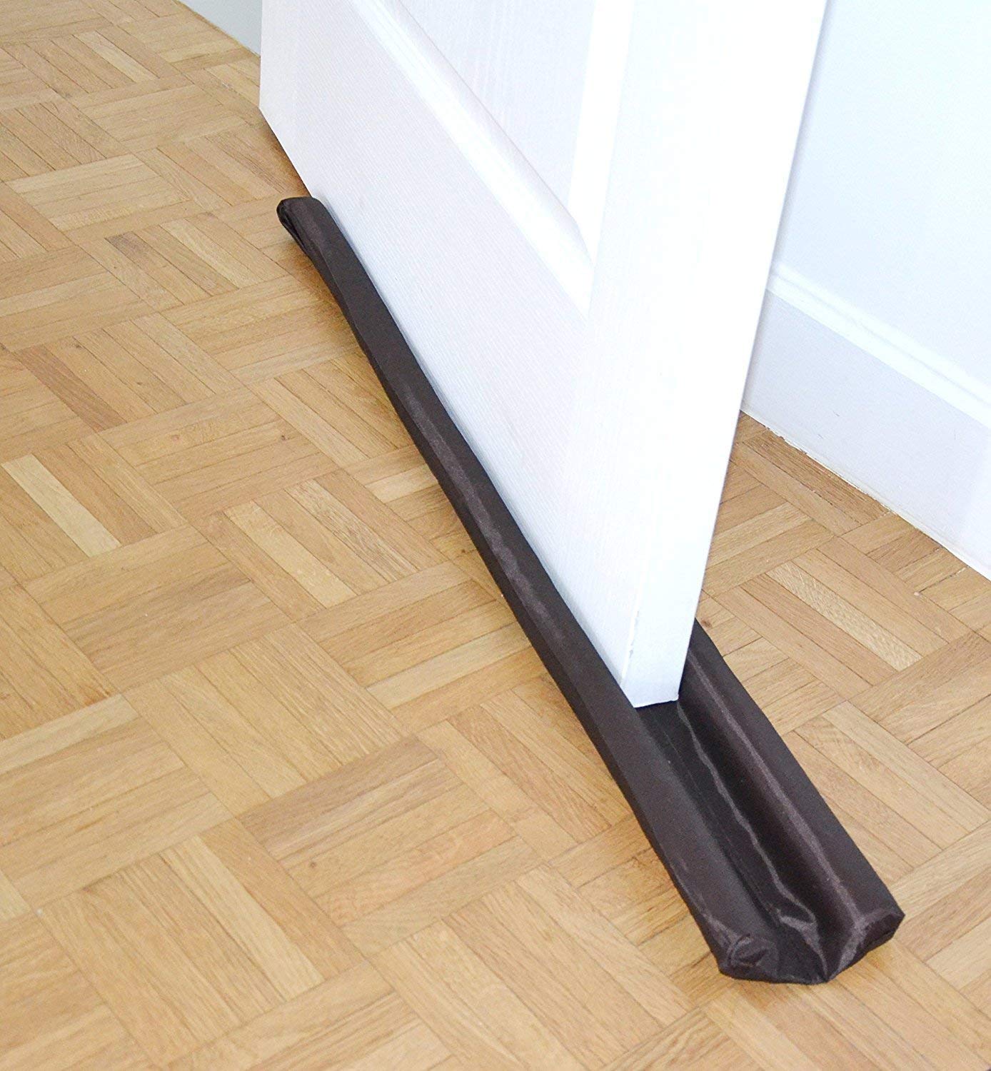 Twin Door Draft Guard, Stop Unwanted Light and Stop Escaping of Cool Air from Air Conditioner Split or Window (Multicolour)-image-9