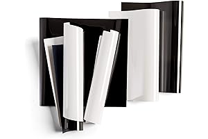 Black & White Iron On Vinyl For Cricut Explore Air 2/Maker