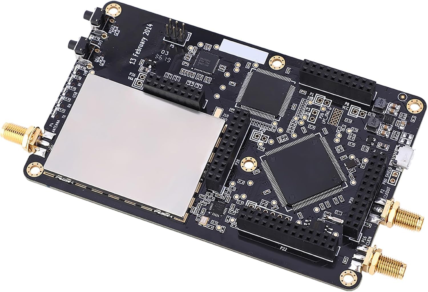 Radio definida por software de código abierto de 1 MHz-6 GHz con placa de desarrollo SDR para HackRF One, compatible con GNU Radio, SDR y más para pruebas y desarrollo