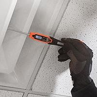 Vista 4 de Termómetro de bolsillo digital Klein Tools ET05, termómetro de lectura instantánea HVAC con pantalla retroiluminada, amplio rango de medición