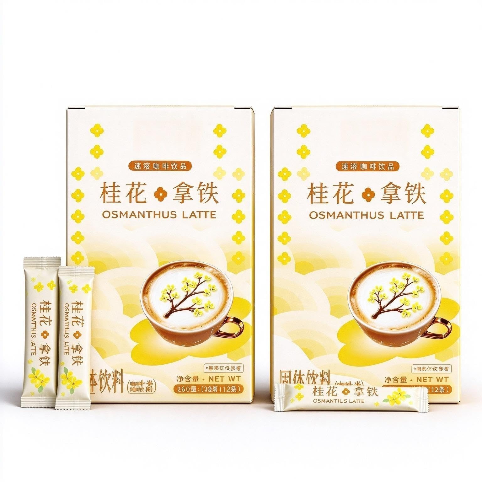 Osmanthus Latte Caffè Solubile 12 Bastoncini