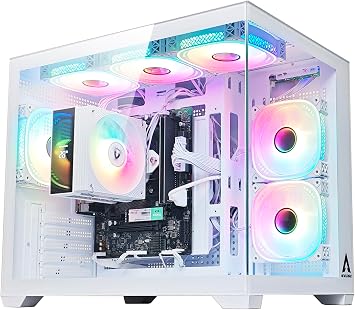 NEW LEAGUEGaming PC Ryzen 5 5600G / Memory 16GB / NVMe SSD 512GB / Windows 11 Pro / WPS Office Middle Tower Desktop PC Ryzen 5 5600G, HIKARI