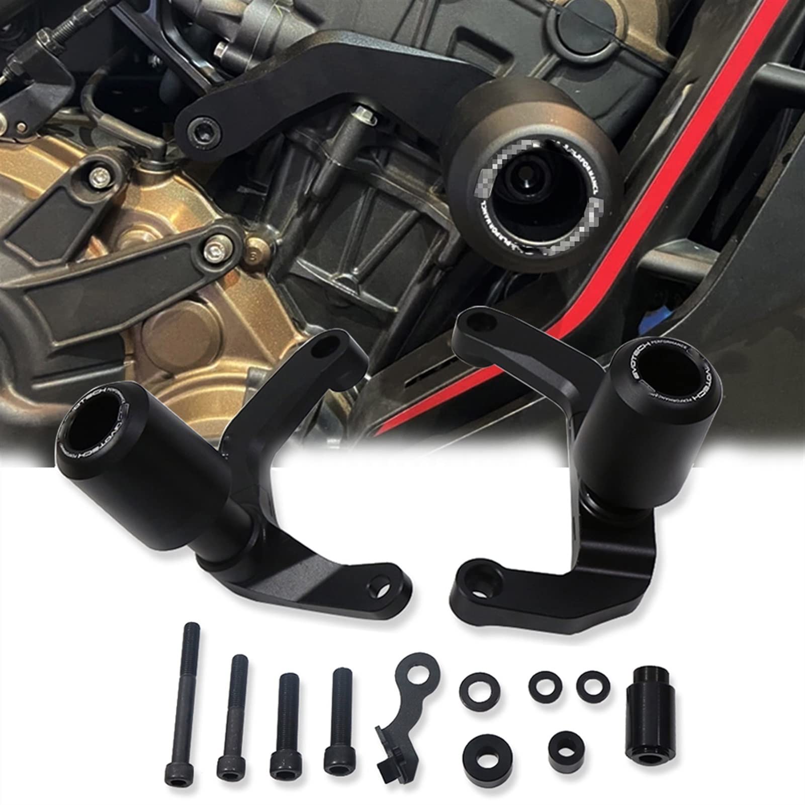 Protector de carenado CBR650R y CB650R 2019-2022 negro