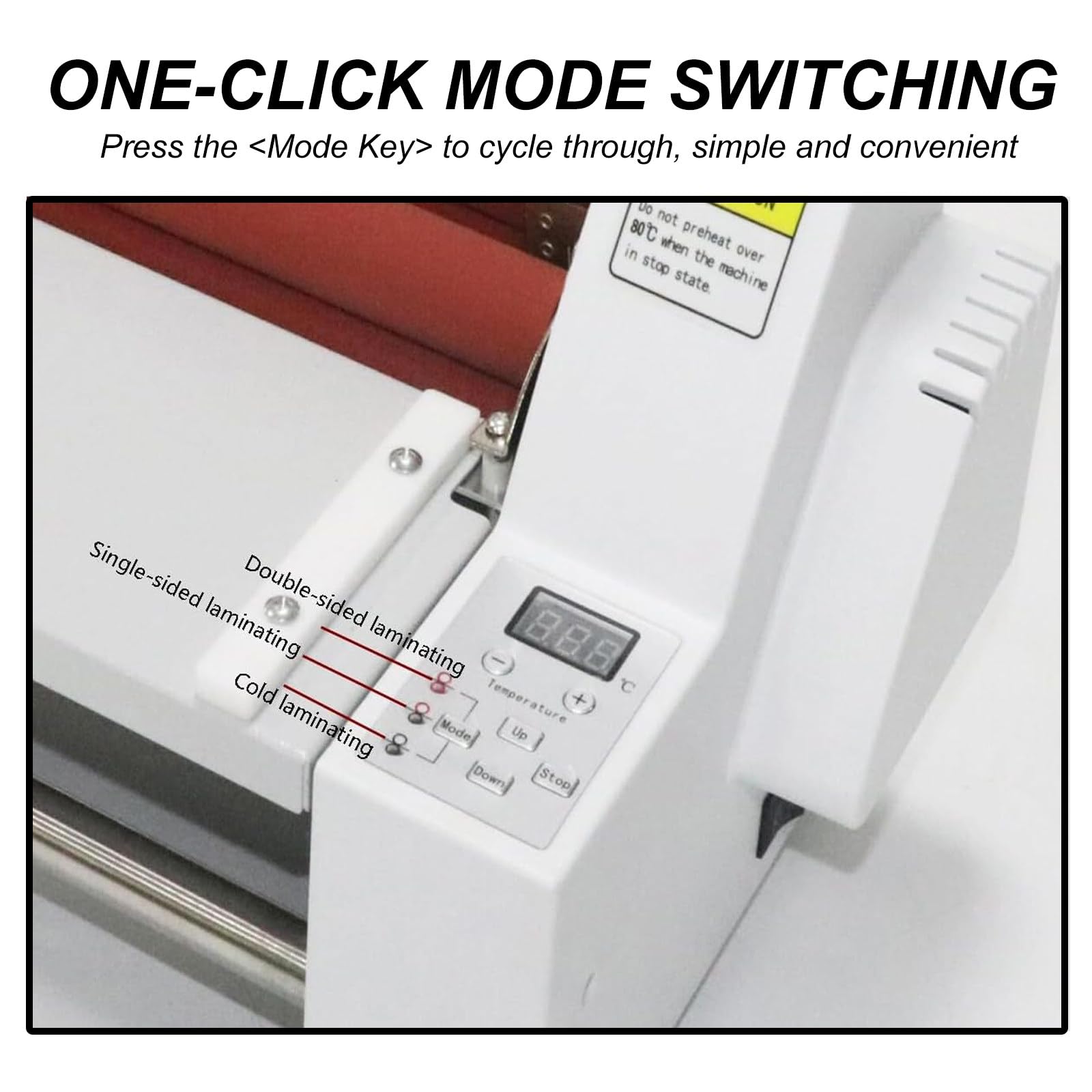 Macchina Laminatrice Da 18 Pollici, Con Display Digitale Della Temperatura, Macchina Laminatrice Monofacciale E Bifacciale, Per Scuola/Ufficio/Casa,220V