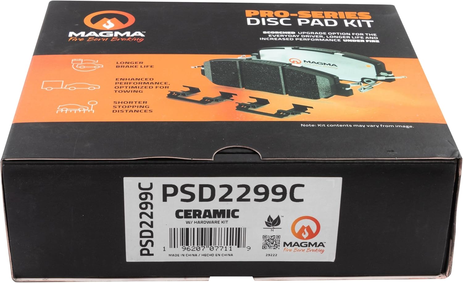 MAGMA Pro-Series PSD2299C Brake Pads, Rear