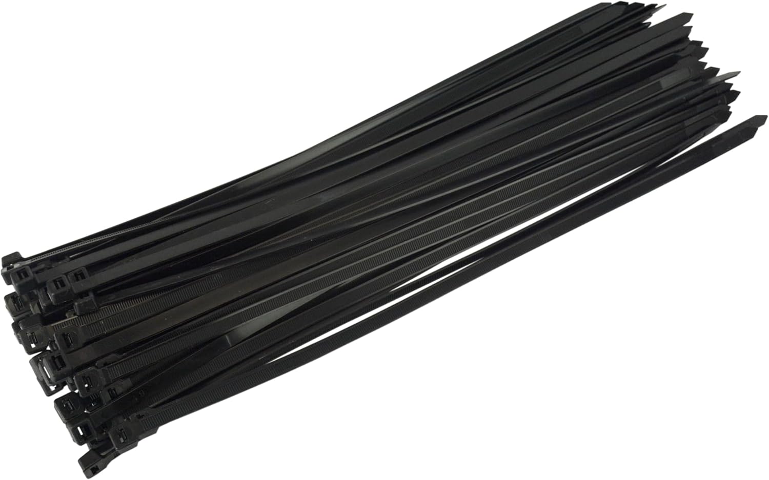 Pro Tie Extra Heavy Duty Cable Ties, Self-Locking Nylon Cable Wire Ties for Indoor and Outdoor Use | 17-Inch, 175 lbs. Tensile Strength, UV Black Nylon, 50-Pack (PN: B17EHD50)