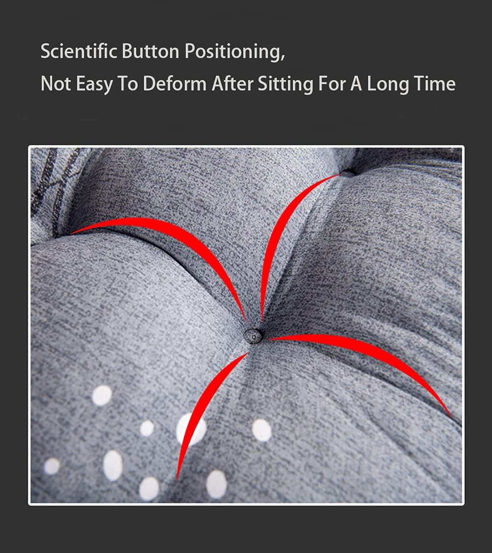 LINGXIYA Bench Cushion Pad for 2-3 Seater, Ultra-Thick 8 cm, Solid Wood Sofa Cushion, Rocking Chair Pad, Soft Comfortable Bench Chair Mat for Swing, Dining Room, Outdoor Garden