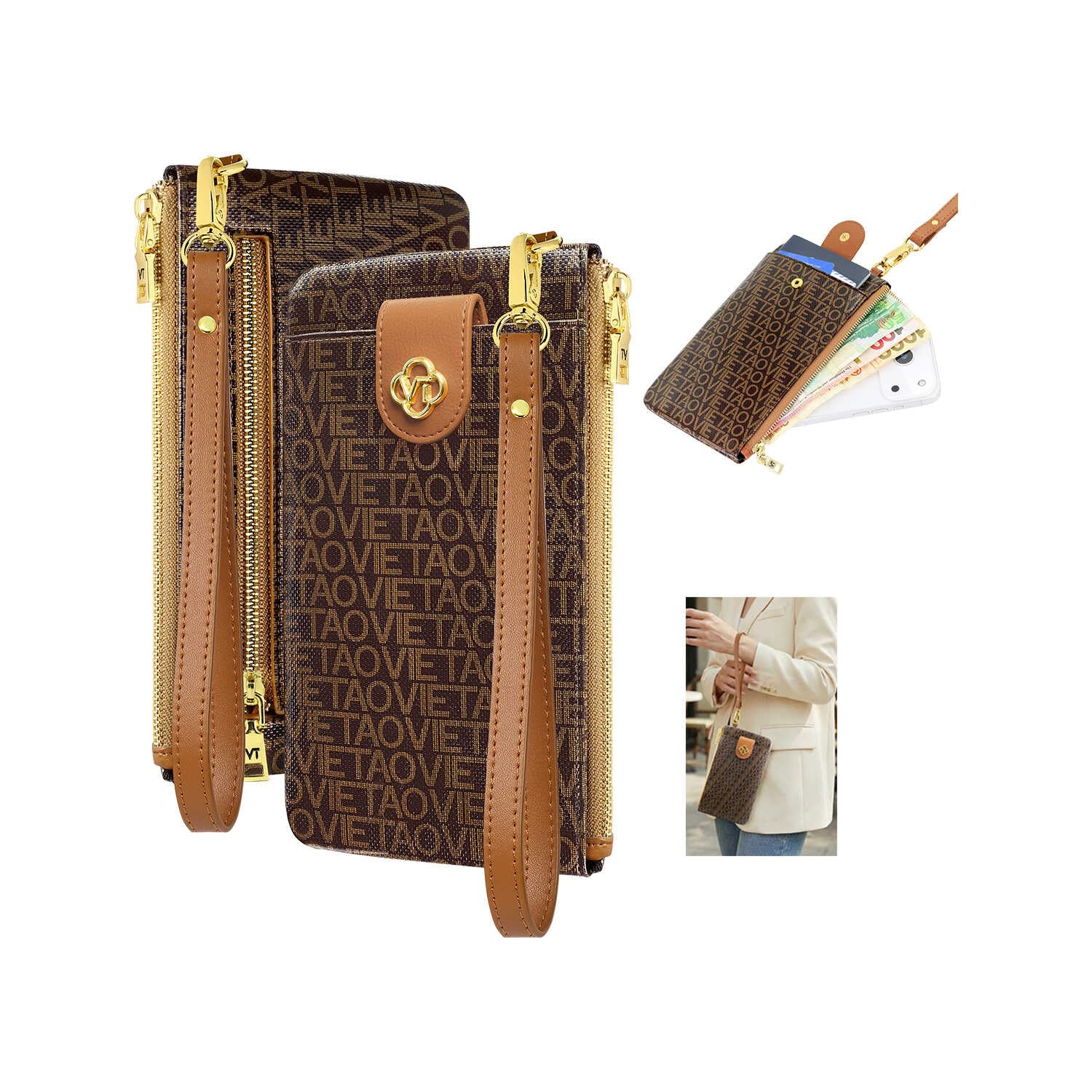 XIMAND Wristlet Wallets for Women, Leather Card Phone Holder RFID Blocking Large Capacity Clutch Purse Perfect for Ladies ... - Review, Price and Buying Guide