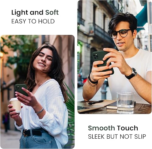 Miniatura 3 de Cordking Funda para iPhone 11 Pro Max, silicona bordes cuadrados y protección de cámara Funda mejorada para teléfono con forro de microfibra suave