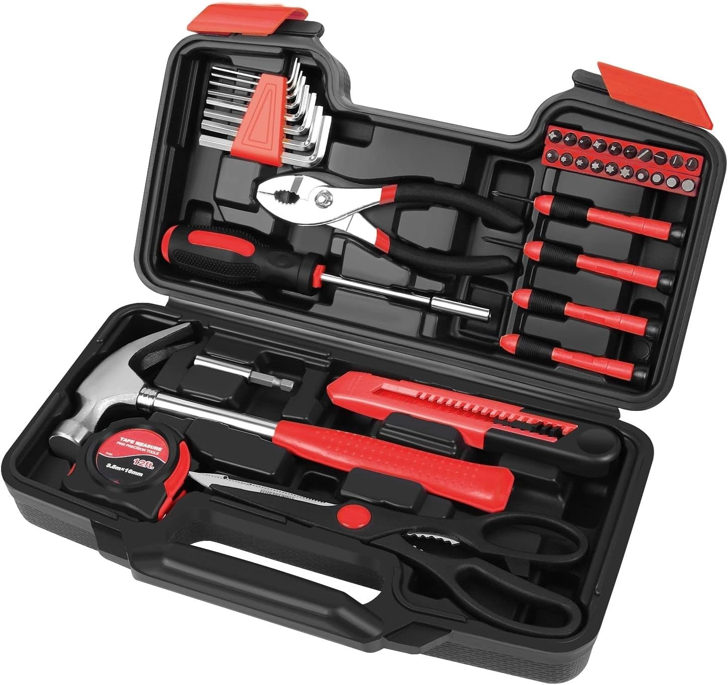Kit de Herramientas Manuales Flexzion 39 Piezas con Estuche