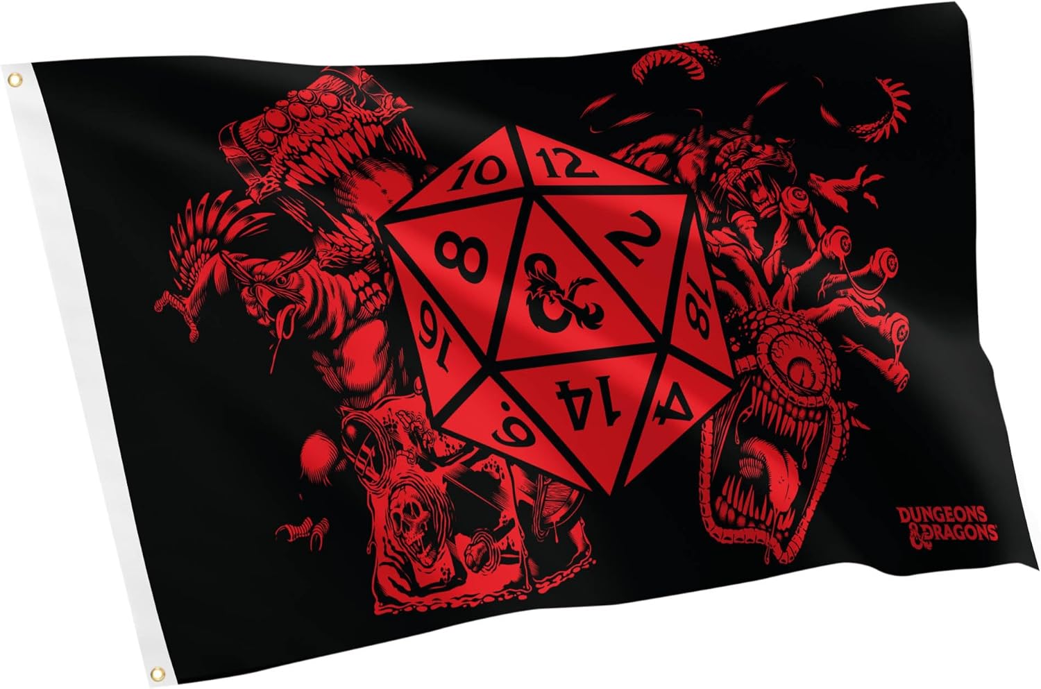Desert Cactus Dungeons & Dragons Flag D&D 100% Polyester Indoor Outdoor 3x5 feet Official Gear (Design F)