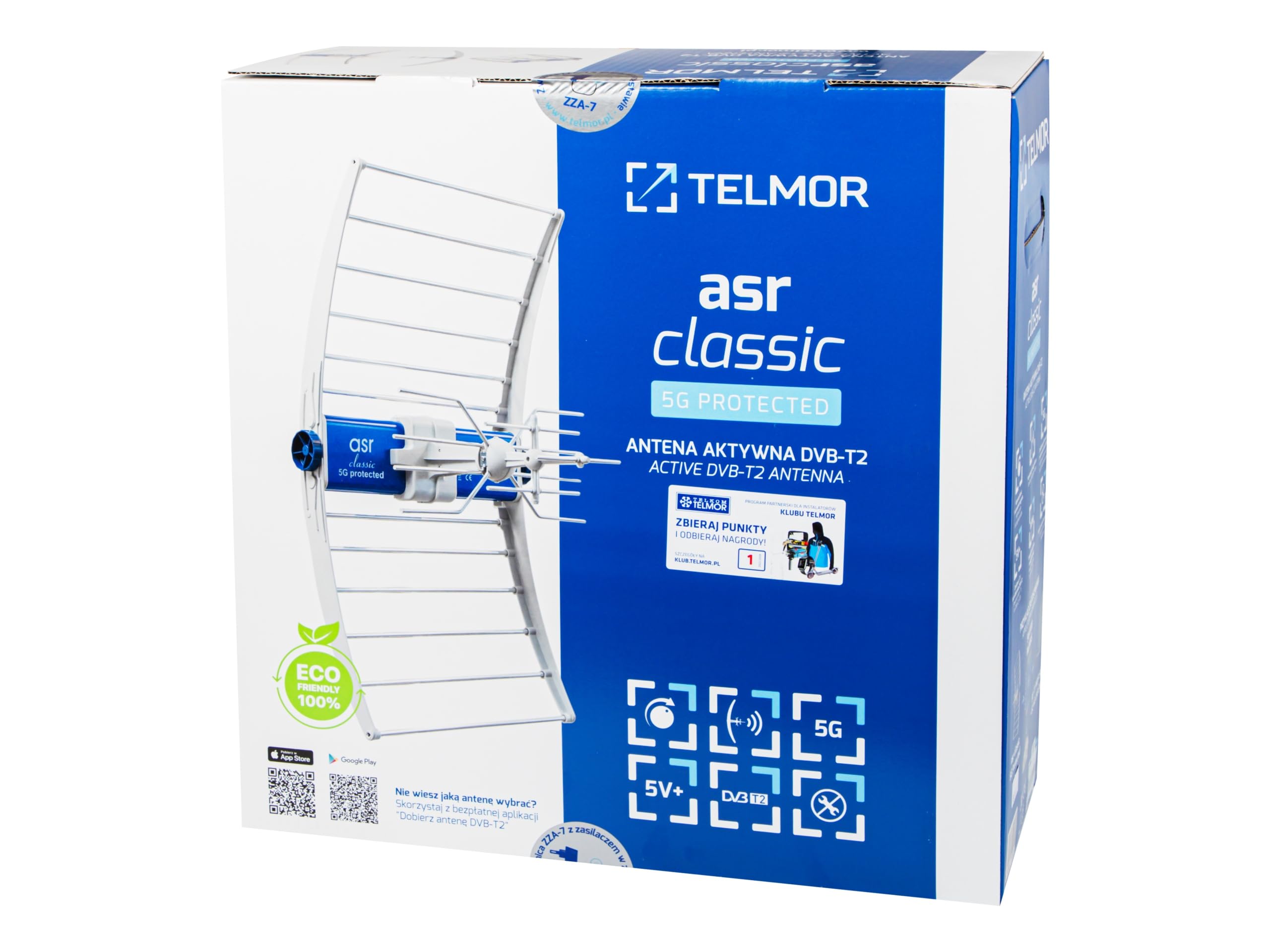 Blow Antenna TV terrestre DVBT/T2 5G amplificatore ASR Classic