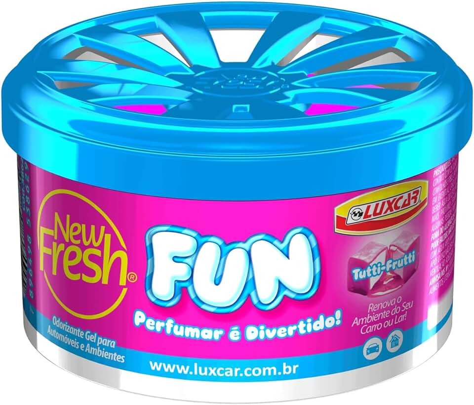 Luxcar - Odorizante New Fresh Gel Fun Tutti- Fruti