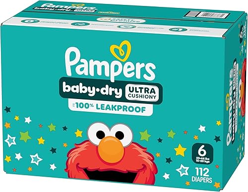Miniatura 15 de Pañales Pampers - Baby Dry - Talla 6, 112 unidades, Pañal Desechable Absorbente para Bebé (El Empaque Puede Variar)