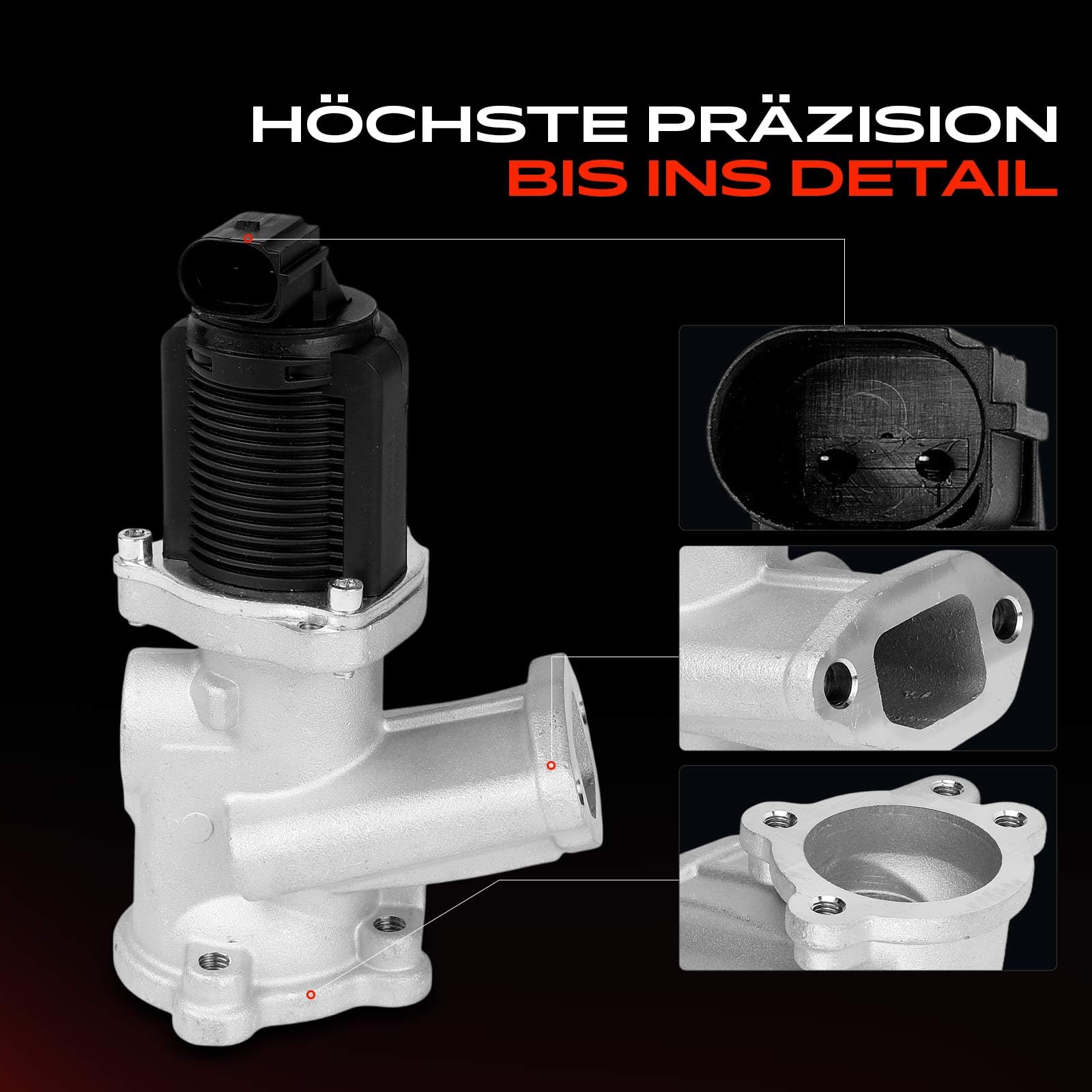 Frankberg AGR-Ventil Abgasrückführungsventil Diesel Kompatibel mit Corsa D S07 Corsa C Kasten/Schrägheck X01 Corsa C X01 Meriva X03 Tigra Twintop X04 Replace# 18520N86J00