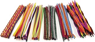 Colorations Pipe Cleaners, Pack of 250 – Soft Pipe Cleaners for Crafts, Versatile and Easy to Use – Includes 6 Different Colored Pipe Cleaner Varieties – Ideal for Classroom and Home Learning