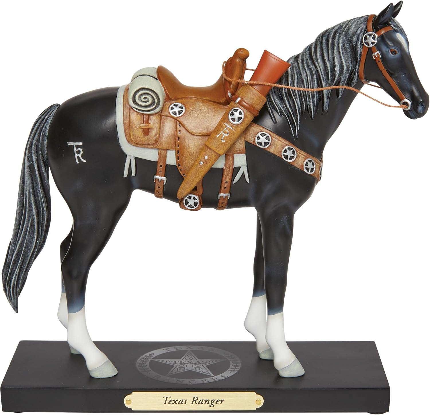 Enesco The Trail of Painted Ponies Texas Ranger Figurine, 7.3 Inch, Multicolor