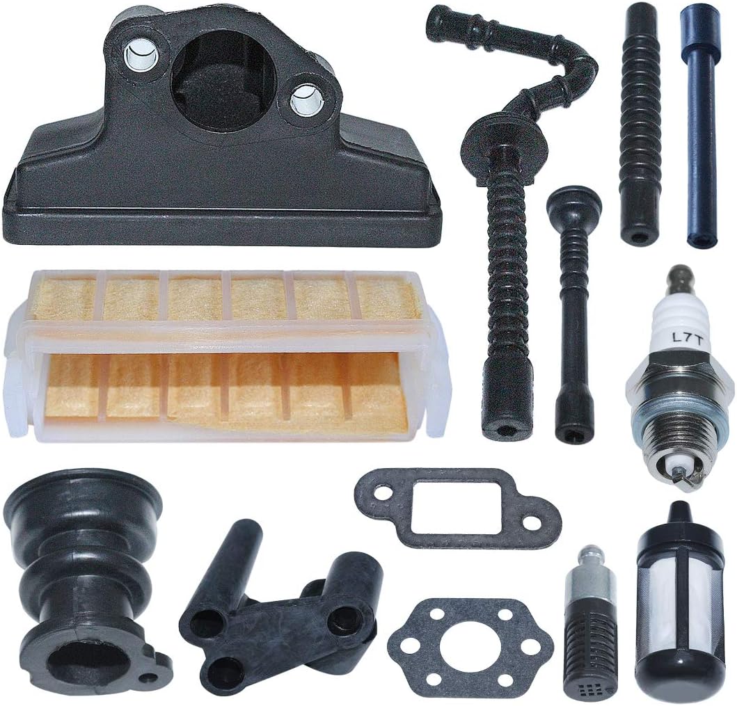 AUMEL MS250 Air Filter Intake Manifold Fuel Oil Filter Line