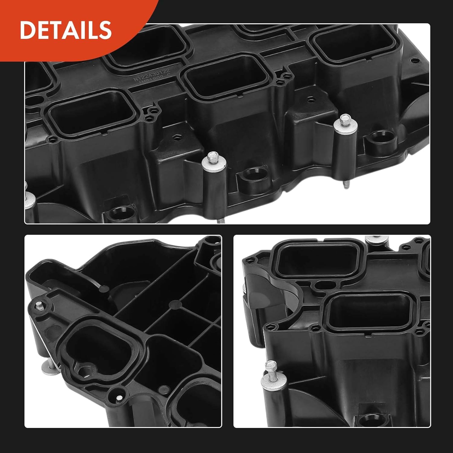 A-Premium Intake Manifold Compatible with Jeep Grand Cherokee 2016-2023, Wrangler 2020-2023, Gladiator 2020-2023 & Dodge Durango & Chrysler Pacifica, Voyager & Ram ProMaster 1500 2500 3500, 1500