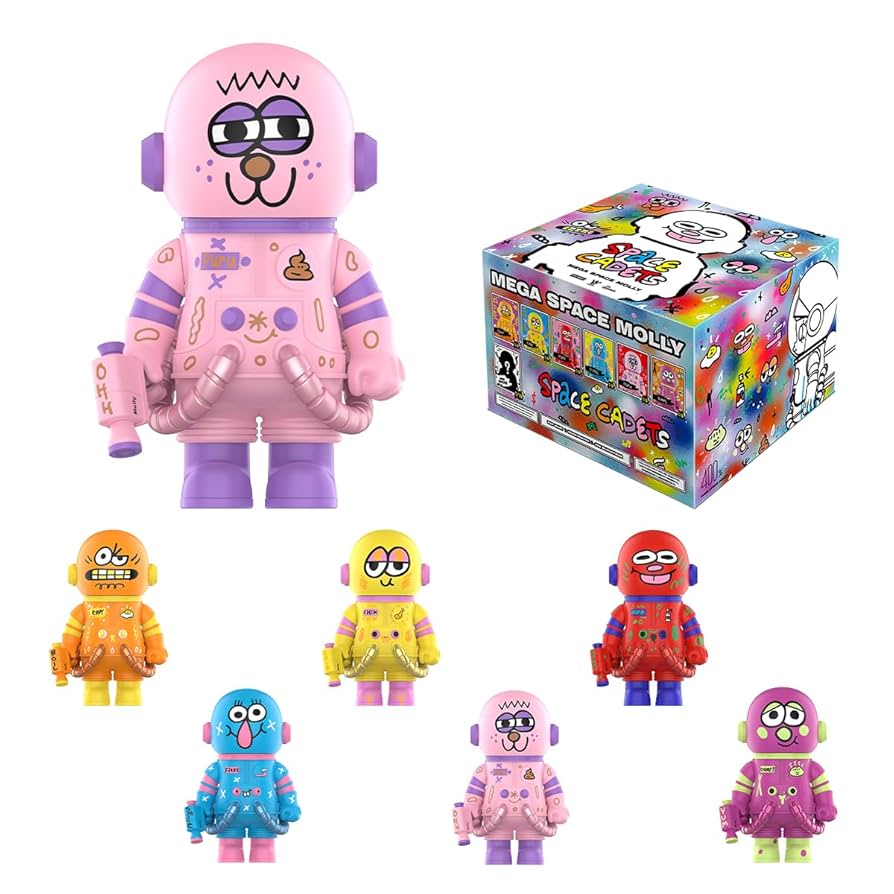 Amazon | POP MART MEGA SPACE MOLLY 400% JON BURGERMAN SPACE