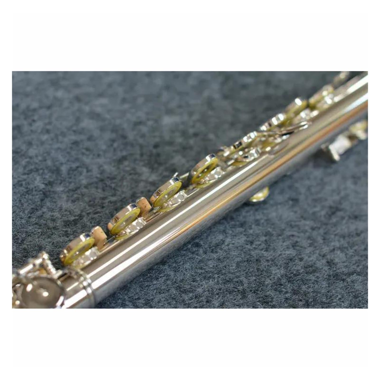 flet prosty Flet posrebrzany 17-klawiszowy flet z otwartym otworem Instrument fletowy Instrument dęty drewniany
