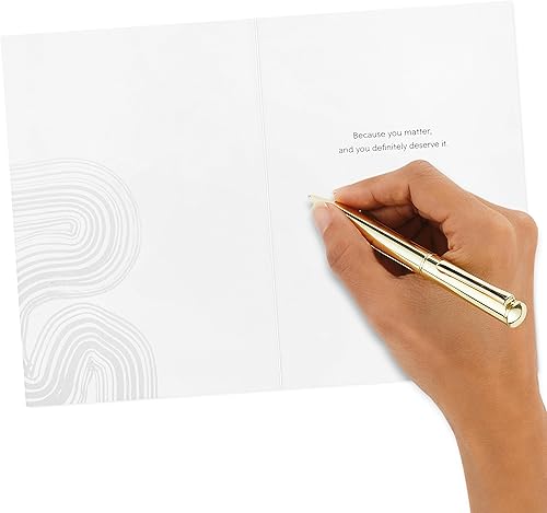 Miniatura 6 de Hallmark Surtido de tarjetas de caoba Thinking of You, Support, Get Well (16 tarjetas con sobres)