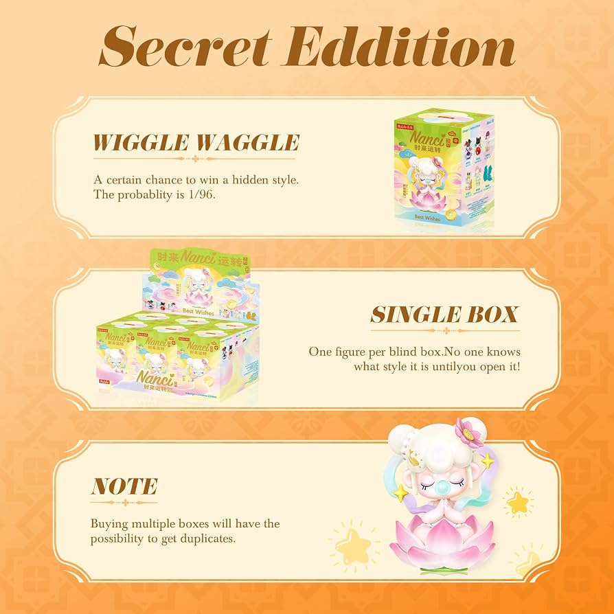 Amazon.co.jp: Rolife Nanci ブラインドボックス Best Wishes シリーズ