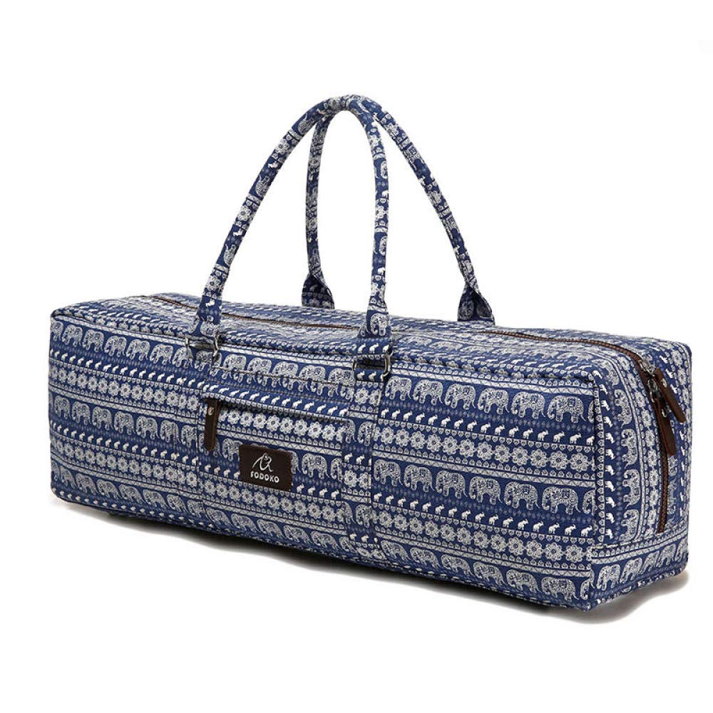 LIUJUAN Yoga Mat Men Women Yoga Mat Bag Fitness Multi-Functional Waterproof Sports Training Canvas Bag Large Capacity Yoga Mat Pilates Bag